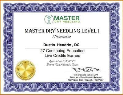 Dry Needling Certification 